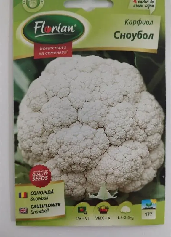 Карфиол Сноубол Флориян 1,5 гр